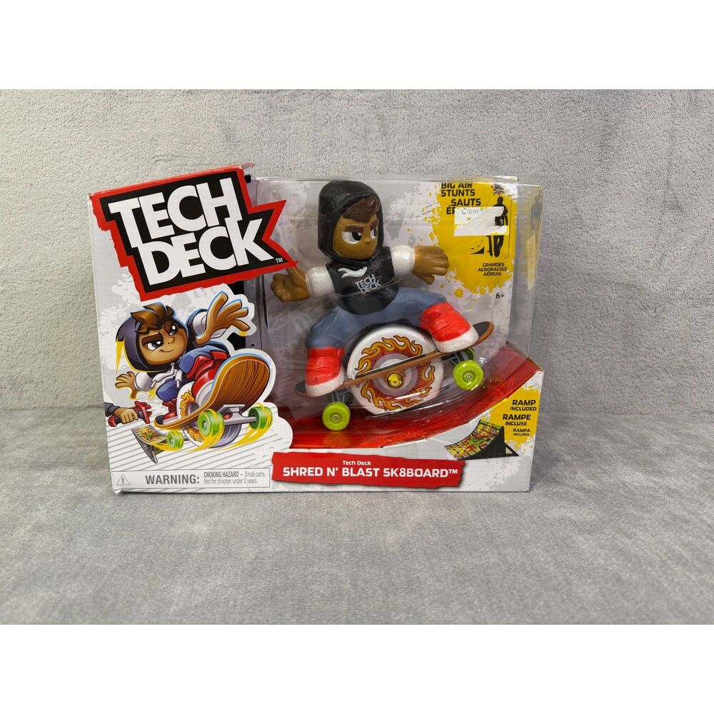 Tech Deck Shred n' Blast Sk8board - NEW
